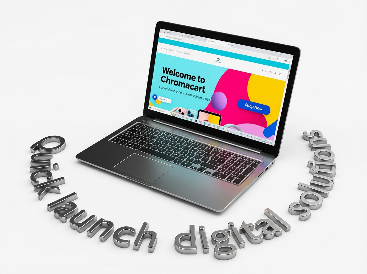 E-commerce website development project